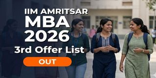 IIM Amritsar MBA 2026-28 Third Offer List Out at admission.iimamritsar.ac.in; Check How to View Admission Status